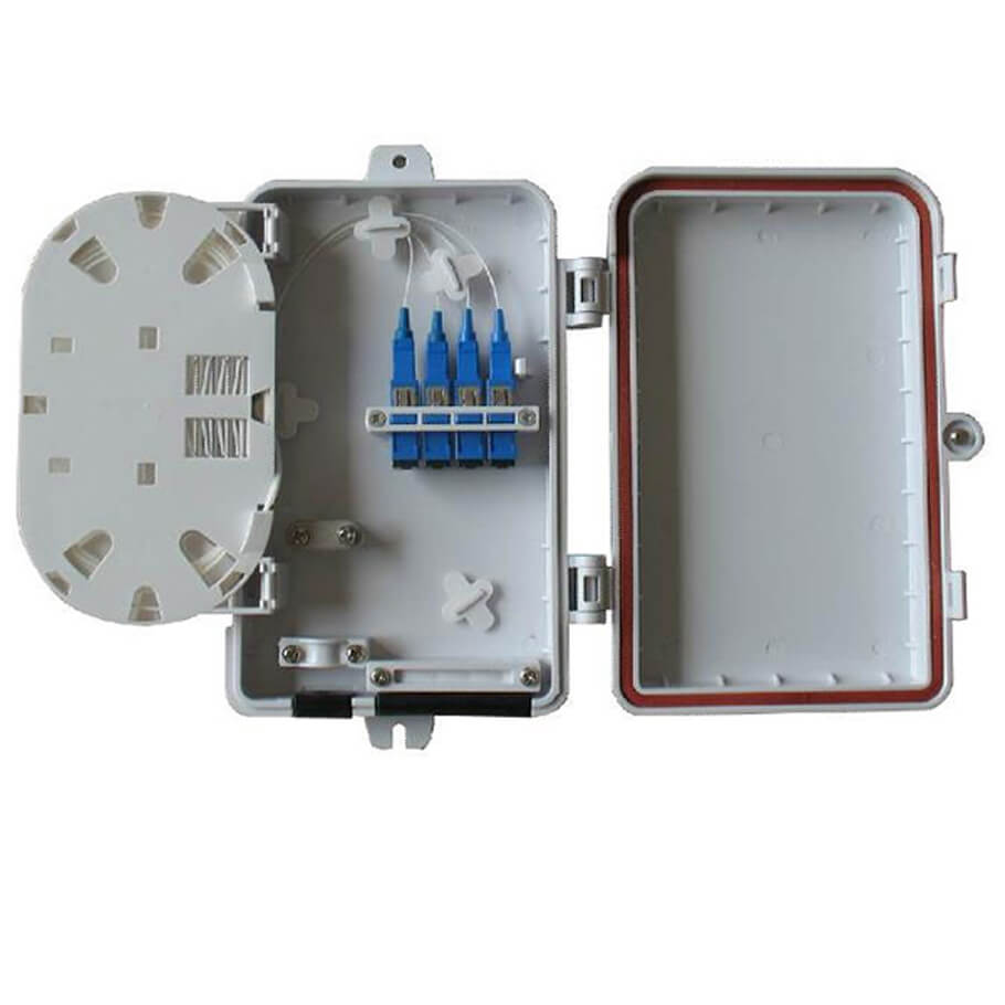 Hộp phối quang ODF bằng nhựa dùng ngoài trời 4FO FTTH